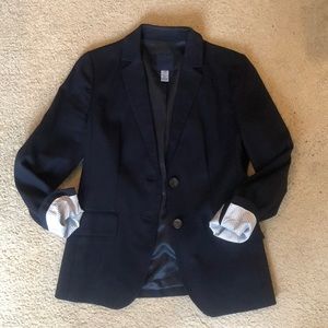 Navy J. Crew suit jacket / blazer size 2